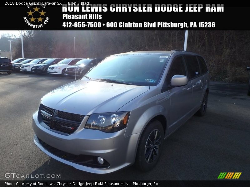 Billet / Black 2018 Dodge Grand Caravan SXT