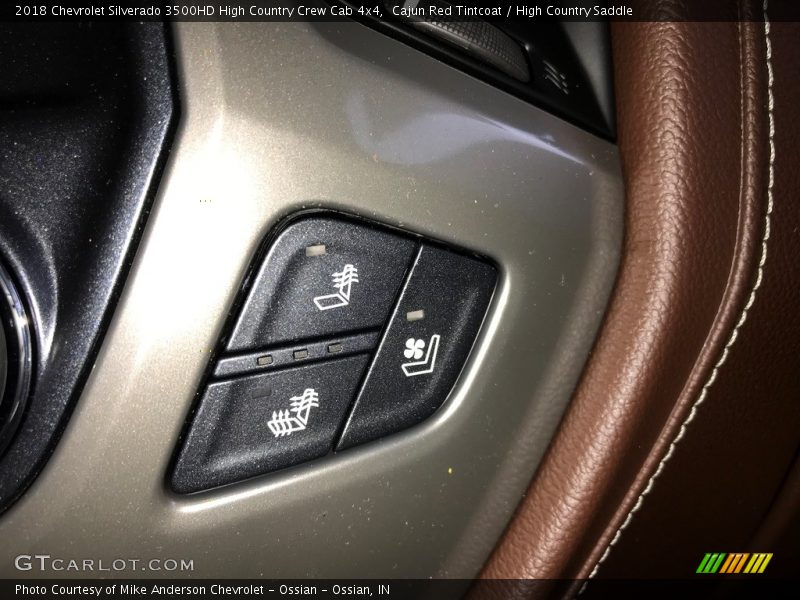 Cajun Red Tintcoat / High Country Saddle 2018 Chevrolet Silverado 3500HD High Country Crew Cab 4x4