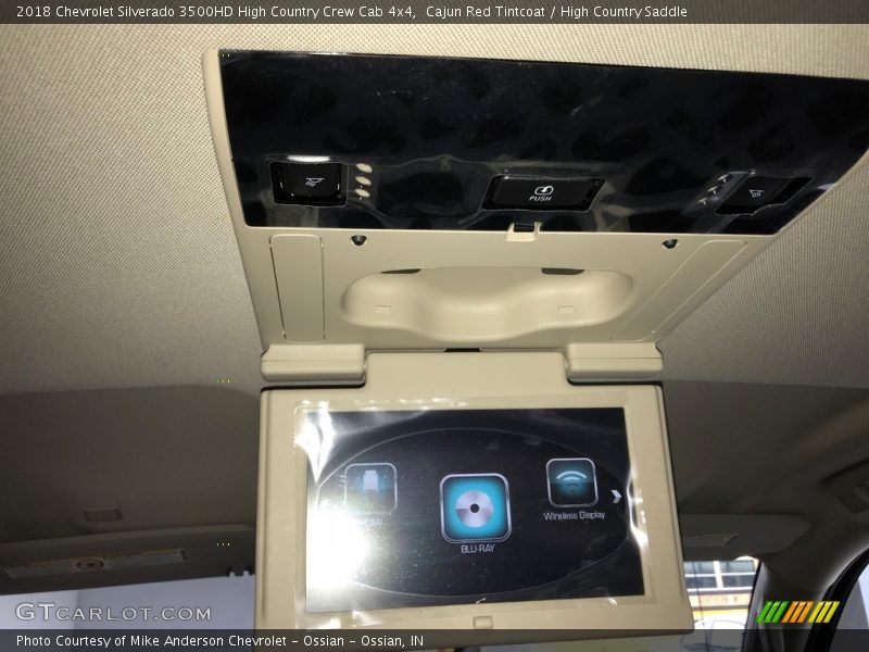 Cajun Red Tintcoat / High Country Saddle 2018 Chevrolet Silverado 3500HD High Country Crew Cab 4x4