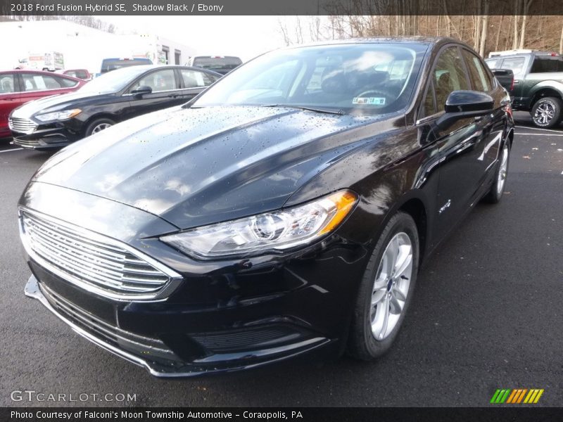 Shadow Black / Ebony 2018 Ford Fusion Hybrid SE