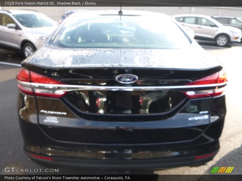Shadow Black / Ebony 2018 Ford Fusion Hybrid SE