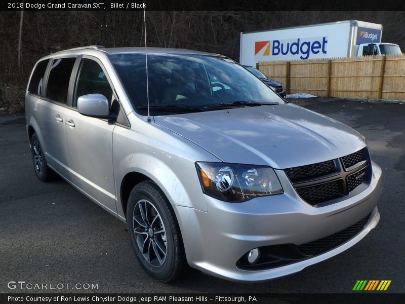 Billet / Black 2018 Dodge Grand Caravan SXT