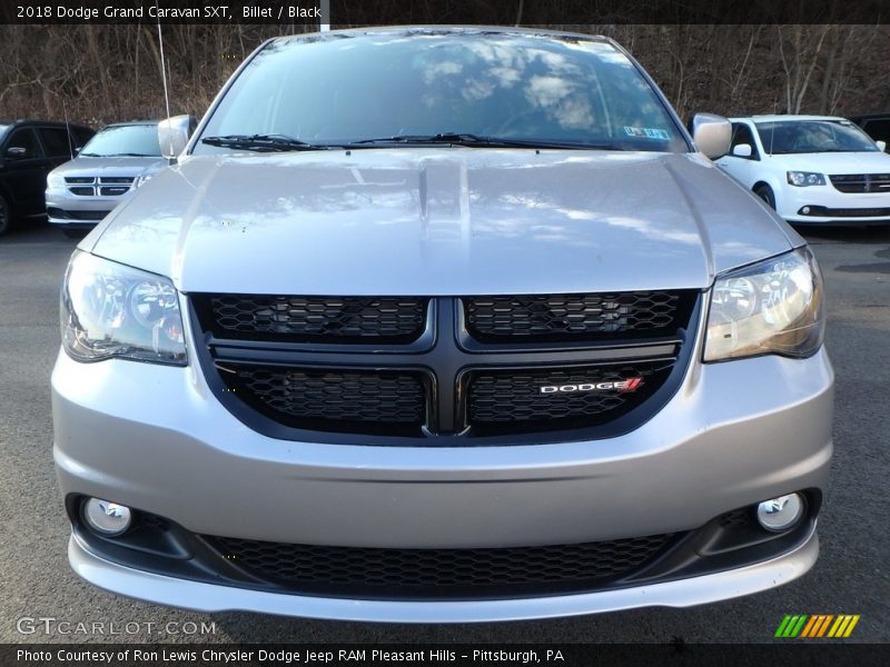 Billet / Black 2018 Dodge Grand Caravan SXT