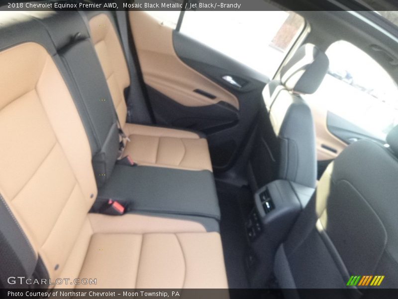 Mosaic Black Metallic / Jet Black/­Brandy 2018 Chevrolet Equinox Premier AWD