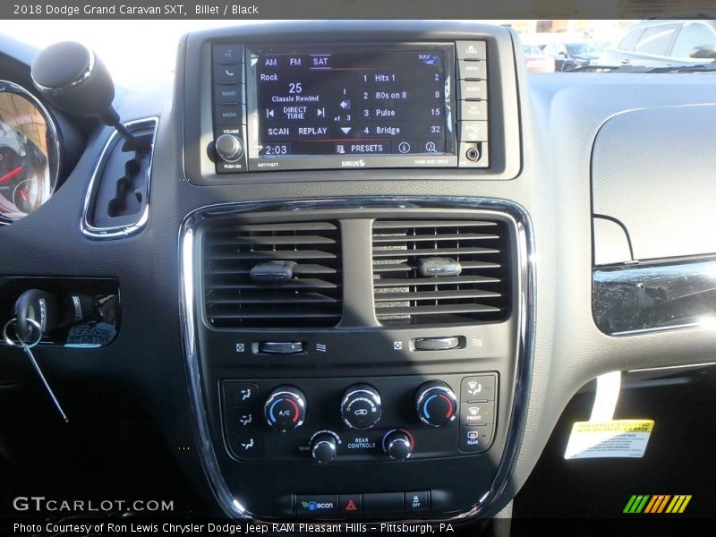 Billet / Black 2018 Dodge Grand Caravan SXT