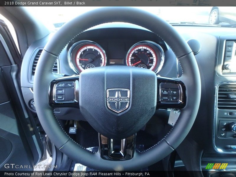 Billet / Black 2018 Dodge Grand Caravan SXT