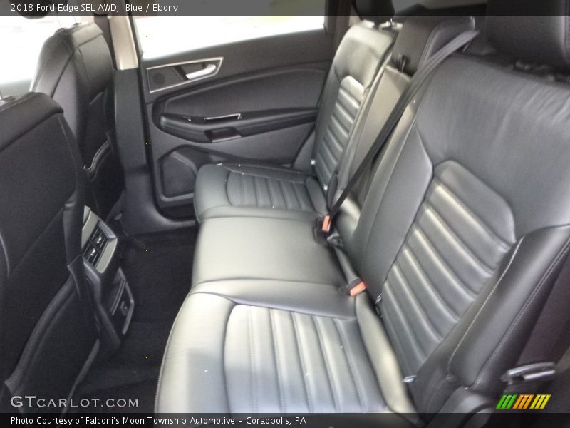 Blue / Ebony 2018 Ford Edge SEL AWD