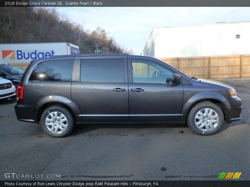 Granite Pearl / Black 2018 Dodge Grand Caravan SE