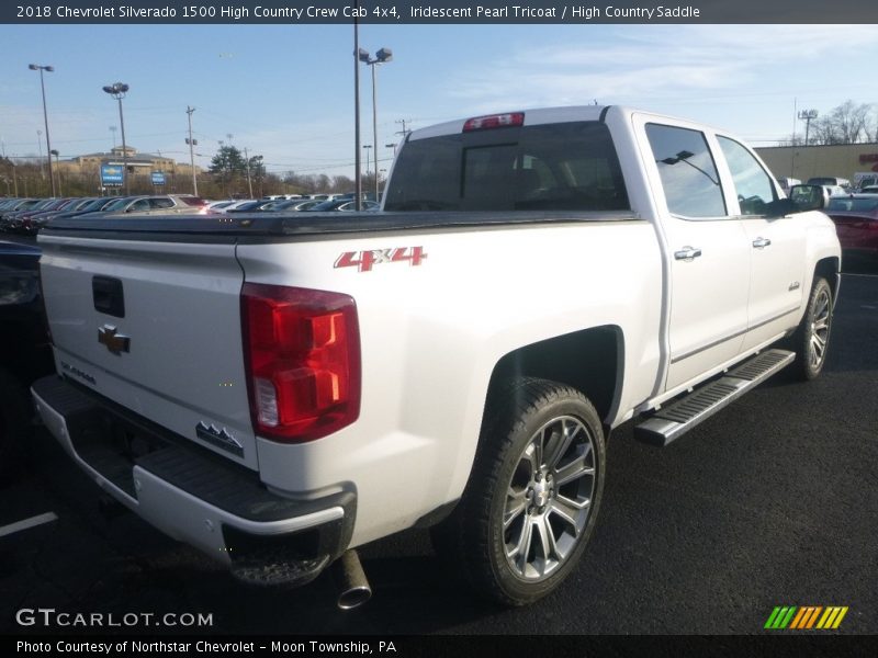 Iridescent Pearl Tricoat / High Country Saddle 2018 Chevrolet Silverado 1500 High Country Crew Cab 4x4