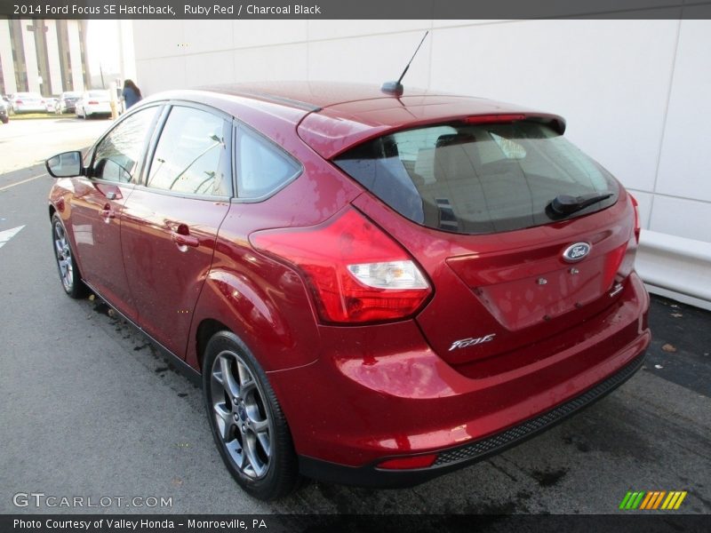 Ruby Red / Charcoal Black 2014 Ford Focus SE Hatchback