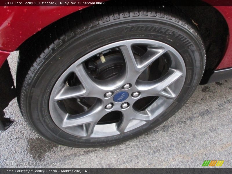 Ruby Red / Charcoal Black 2014 Ford Focus SE Hatchback