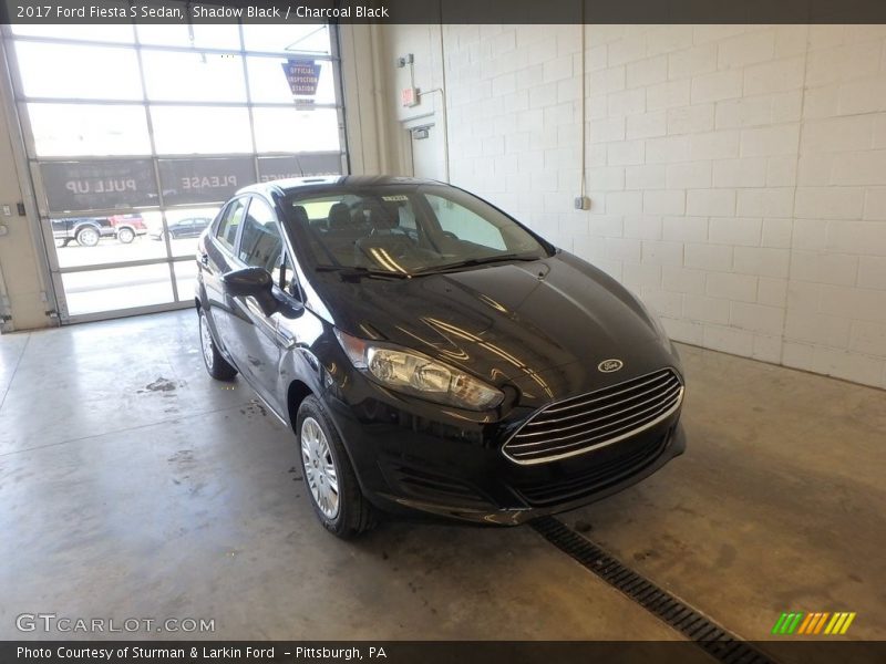 Shadow Black / Charcoal Black 2017 Ford Fiesta S Sedan