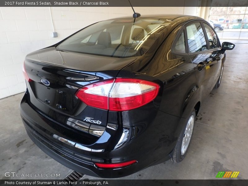 Shadow Black / Charcoal Black 2017 Ford Fiesta S Sedan