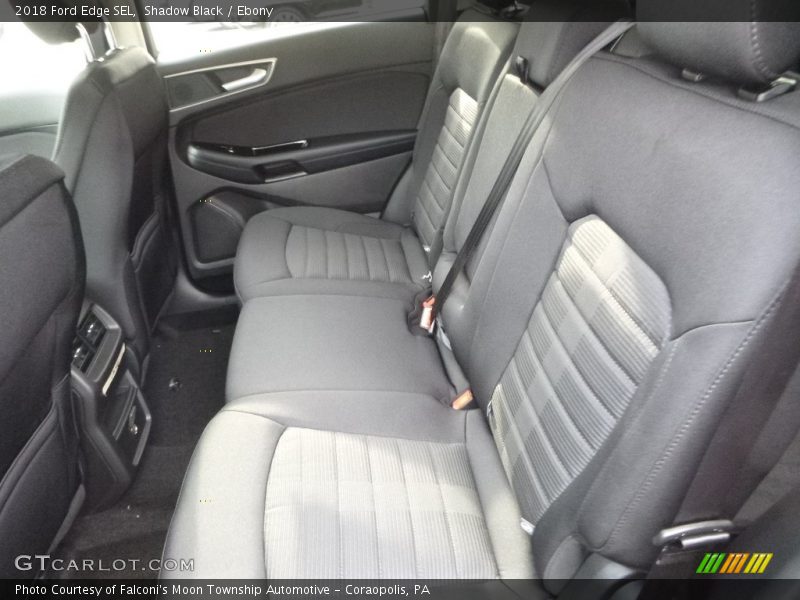 Rear Seat of 2018 Edge SEL