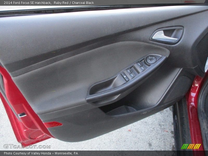 Ruby Red / Charcoal Black 2014 Ford Focus SE Hatchback