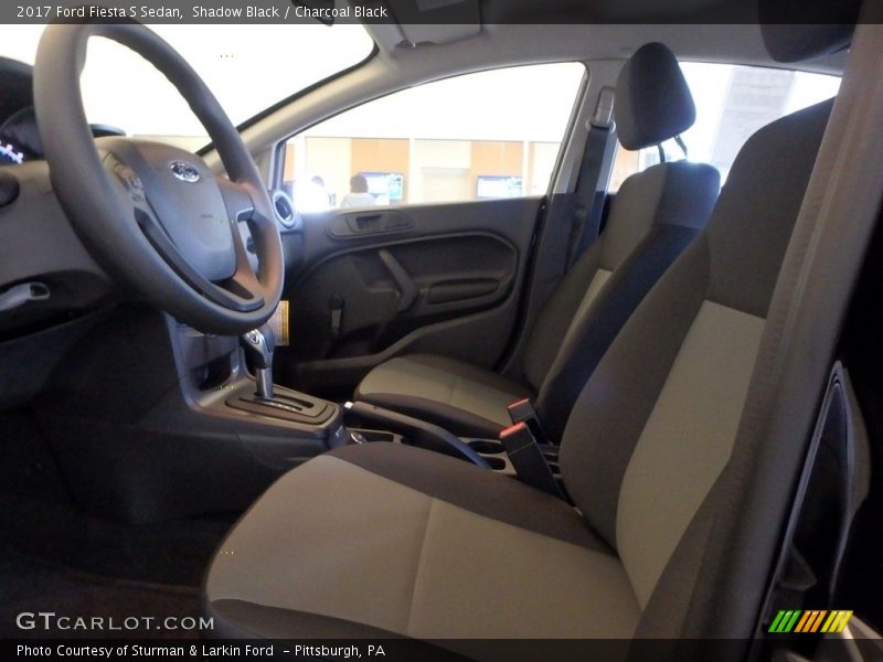 Shadow Black / Charcoal Black 2017 Ford Fiesta S Sedan