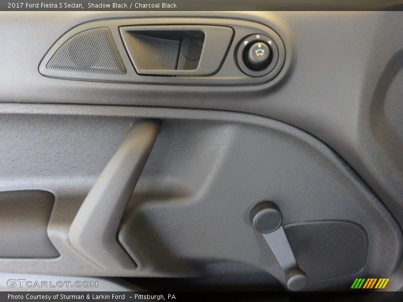 Shadow Black / Charcoal Black 2017 Ford Fiesta S Sedan