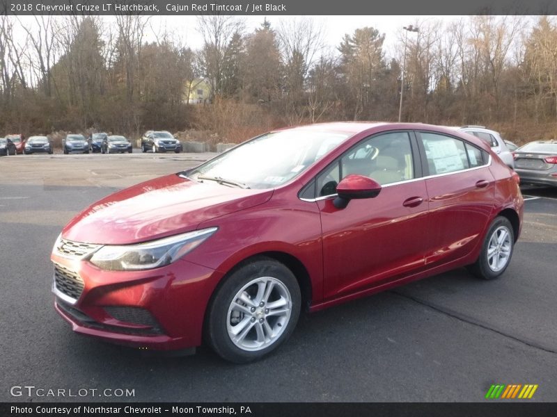 Cajun Red Tintcoat / Jet Black 2018 Chevrolet Cruze LT Hatchback