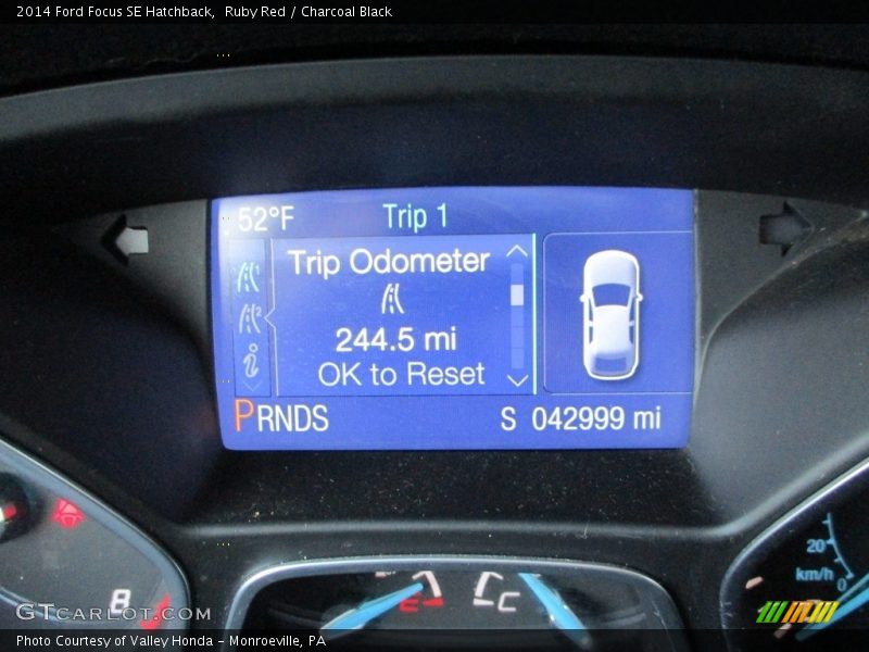 Ruby Red / Charcoal Black 2014 Ford Focus SE Hatchback