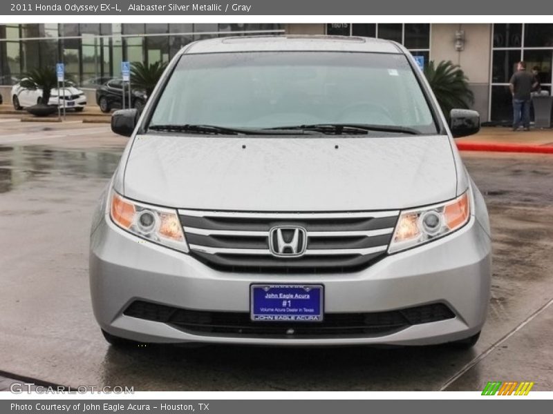 Alabaster Silver Metallic / Gray 2011 Honda Odyssey EX-L