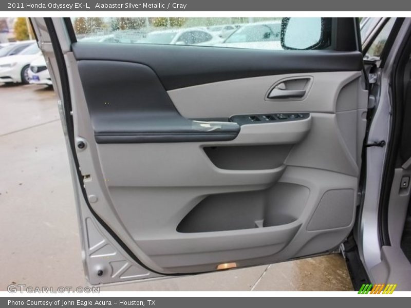 Alabaster Silver Metallic / Gray 2011 Honda Odyssey EX-L