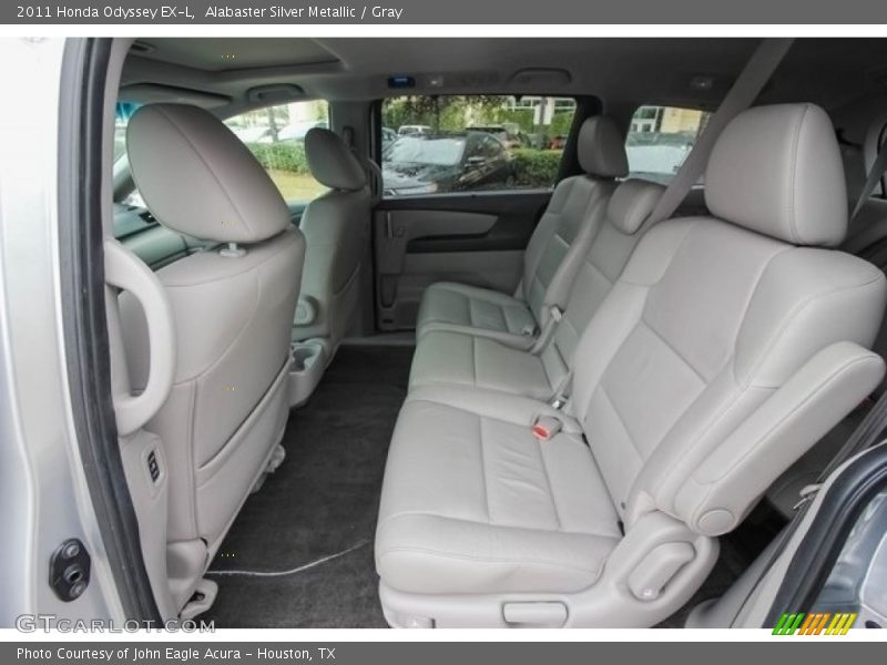 Alabaster Silver Metallic / Gray 2011 Honda Odyssey EX-L