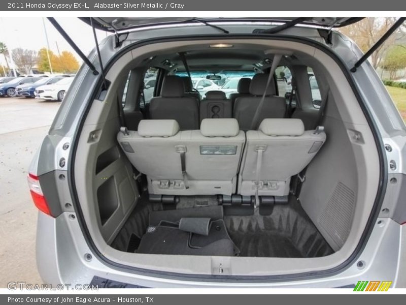 Alabaster Silver Metallic / Gray 2011 Honda Odyssey EX-L
