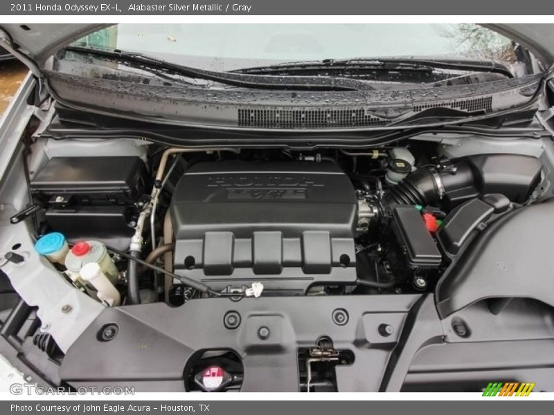 Alabaster Silver Metallic / Gray 2011 Honda Odyssey EX-L