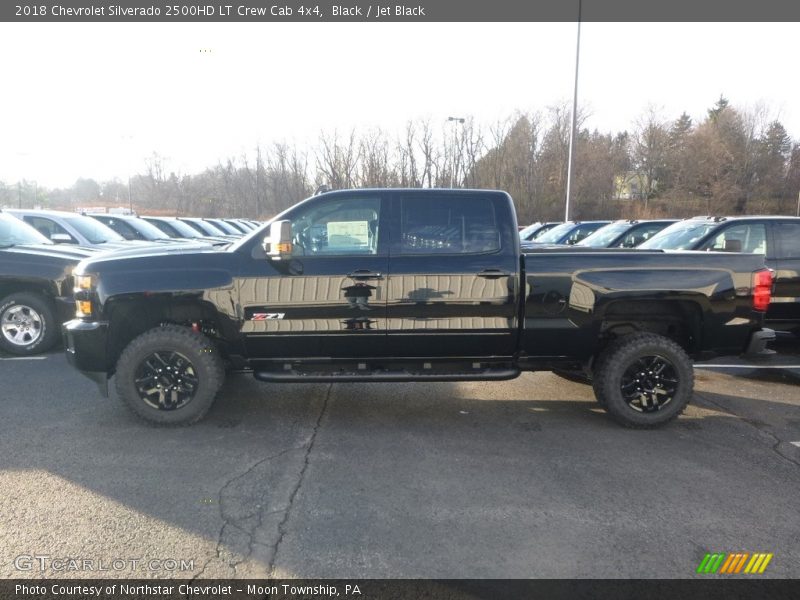 Black / Jet Black 2018 Chevrolet Silverado 2500HD LT Crew Cab 4x4