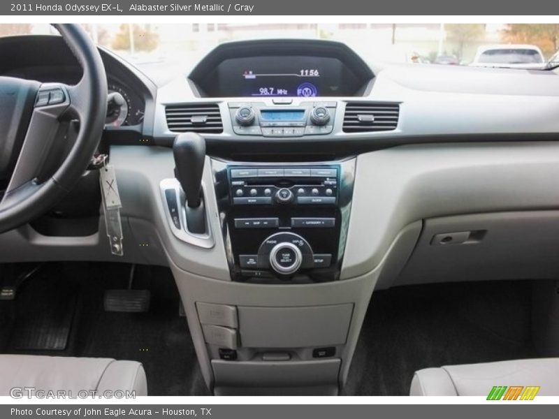 Alabaster Silver Metallic / Gray 2011 Honda Odyssey EX-L