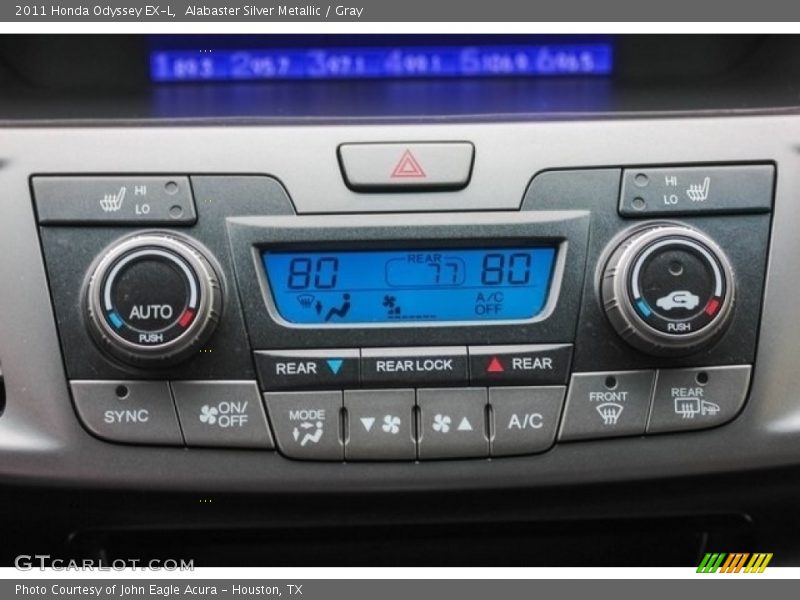 Alabaster Silver Metallic / Gray 2011 Honda Odyssey EX-L