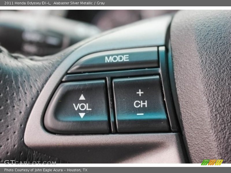 Alabaster Silver Metallic / Gray 2011 Honda Odyssey EX-L