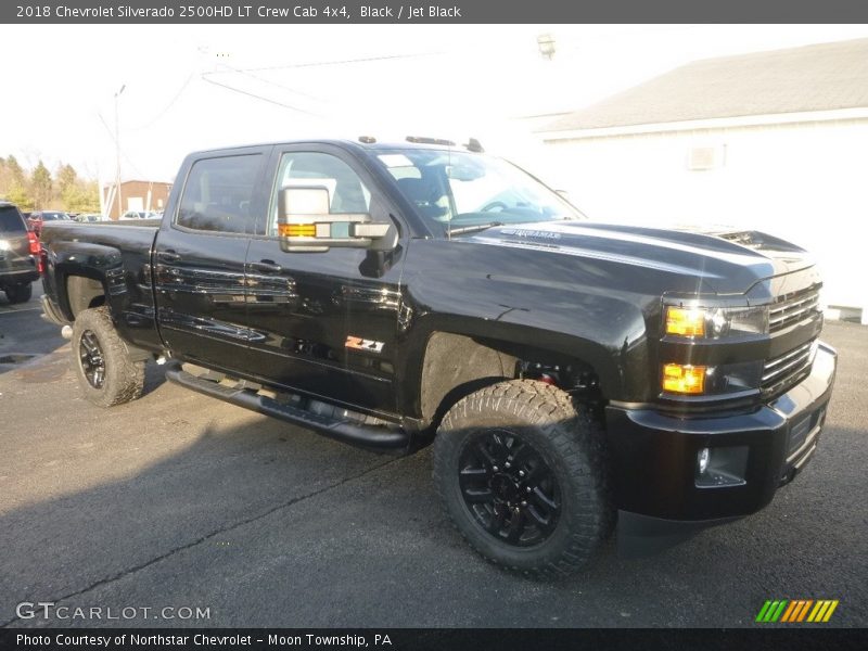 Black / Jet Black 2018 Chevrolet Silverado 2500HD LT Crew Cab 4x4