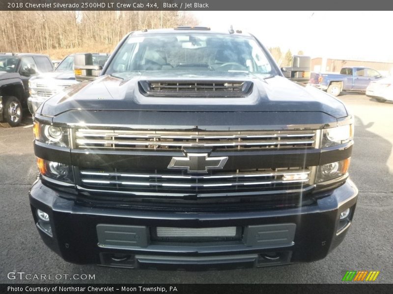 Black / Jet Black 2018 Chevrolet Silverado 2500HD LT Crew Cab 4x4