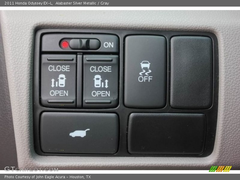 Alabaster Silver Metallic / Gray 2011 Honda Odyssey EX-L