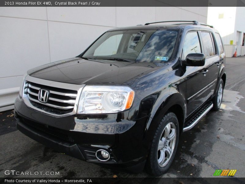 Crystal Black Pearl / Gray 2013 Honda Pilot EX 4WD