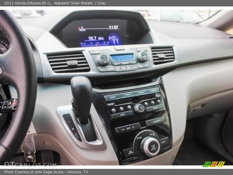 Alabaster Silver Metallic / Gray 2011 Honda Odyssey EX-L