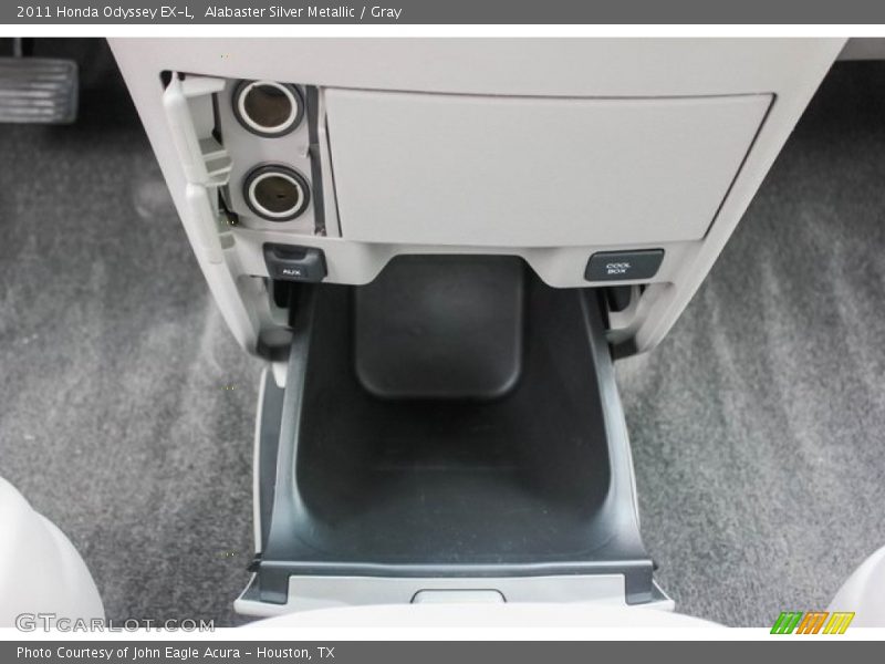 Alabaster Silver Metallic / Gray 2011 Honda Odyssey EX-L