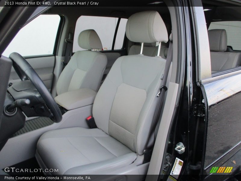 Crystal Black Pearl / Gray 2013 Honda Pilot EX 4WD