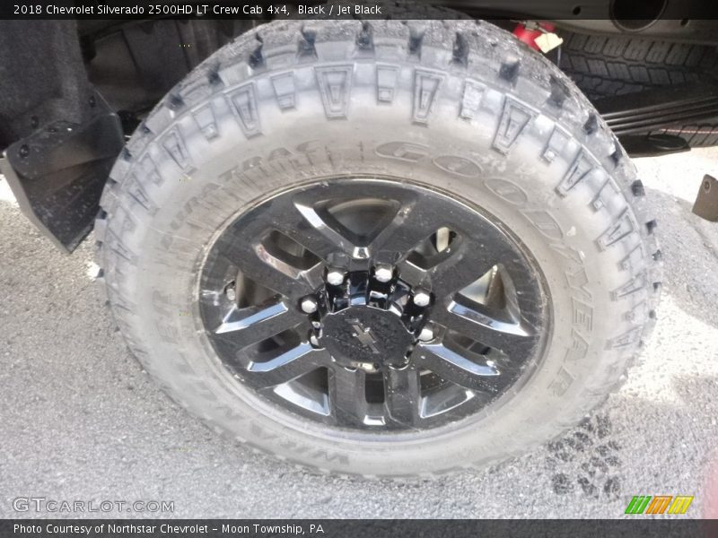 Black / Jet Black 2018 Chevrolet Silverado 2500HD LT Crew Cab 4x4