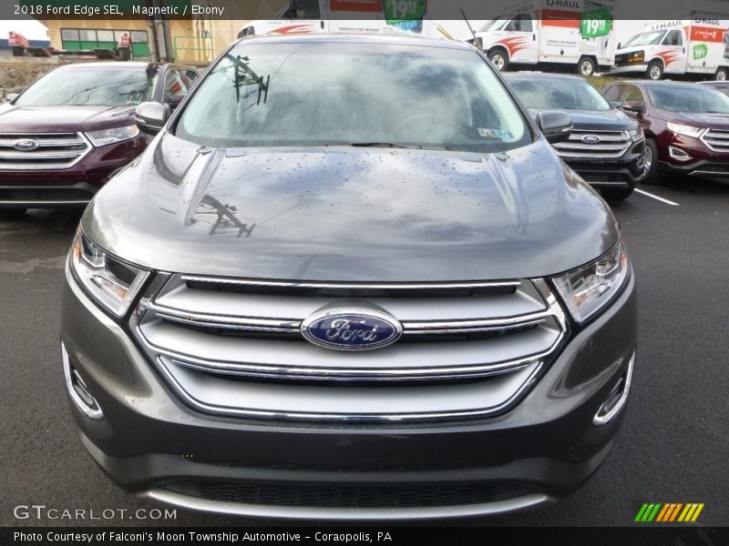 Magnetic / Ebony 2018 Ford Edge SEL