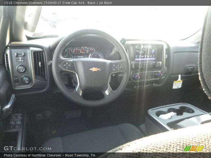 Black / Jet Black 2018 Chevrolet Silverado 2500HD LT Crew Cab 4x4