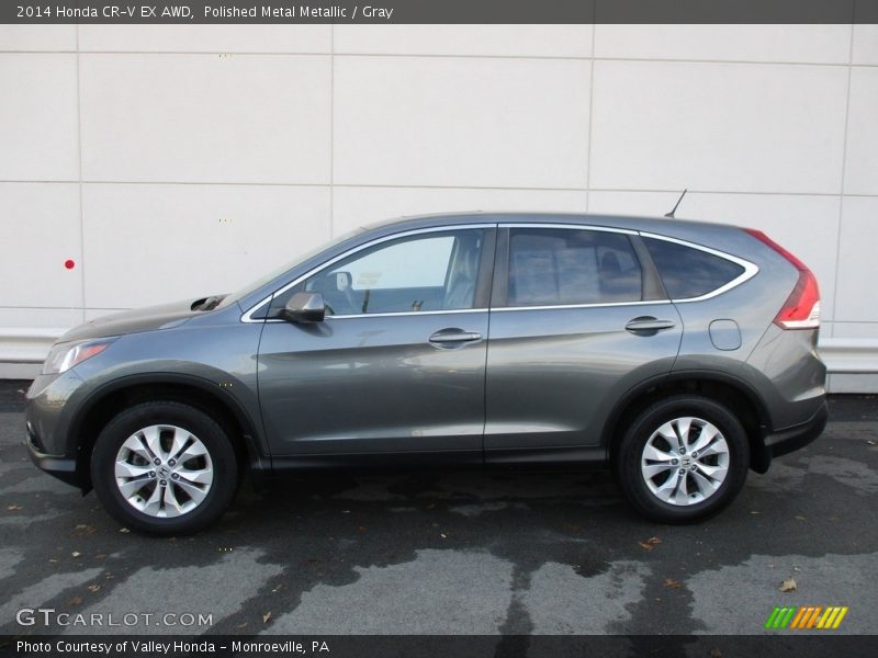 Polished Metal Metallic / Gray 2014 Honda CR-V EX AWD