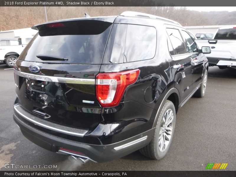 Shadow Black / Ebony Black 2018 Ford Explorer Platinum 4WD