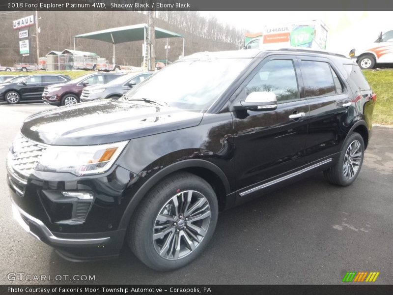  2018 Explorer Platinum 4WD Shadow Black