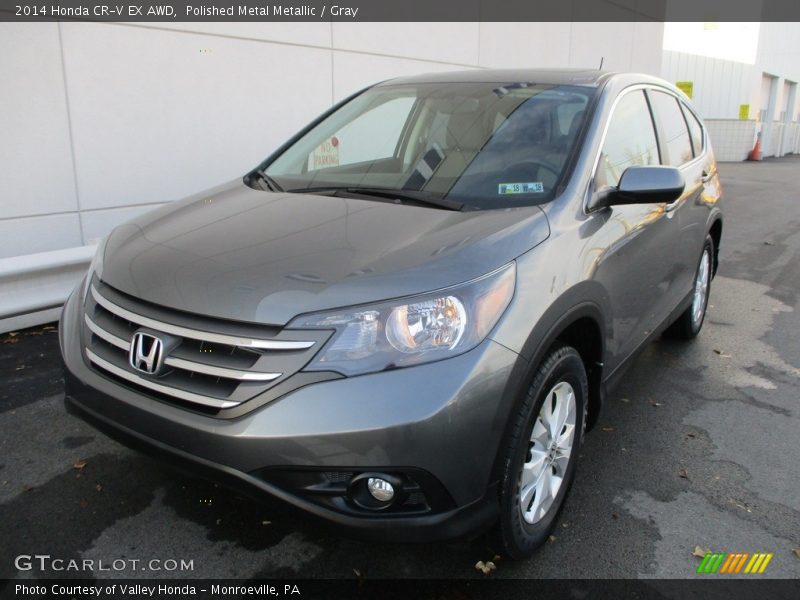 Polished Metal Metallic / Gray 2014 Honda CR-V EX AWD