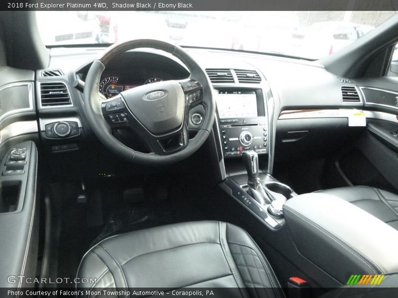 Dashboard of 2018 Explorer Platinum 4WD