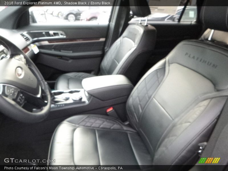 Shadow Black / Ebony Black 2018 Ford Explorer Platinum 4WD