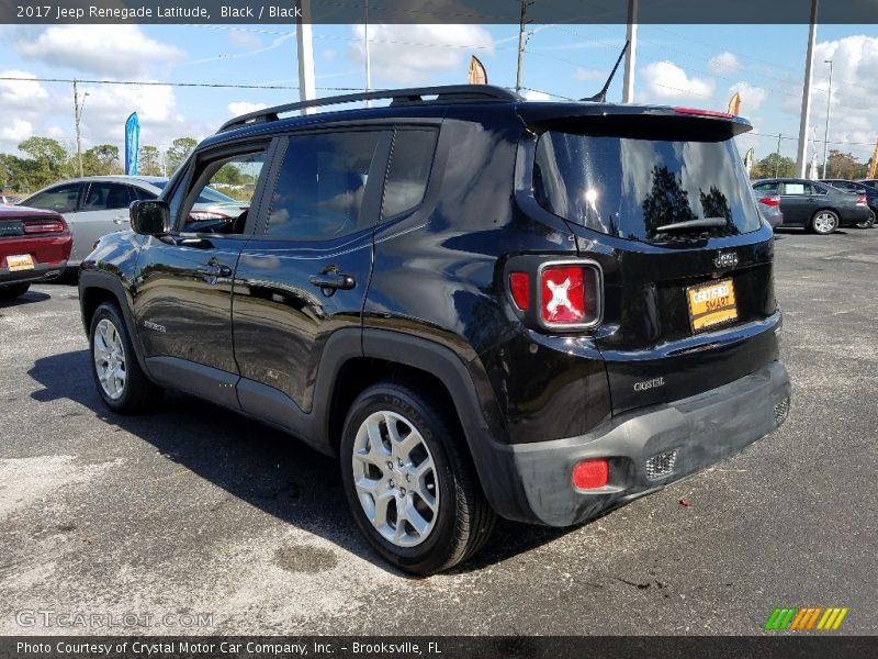 Black / Black 2017 Jeep Renegade Latitude