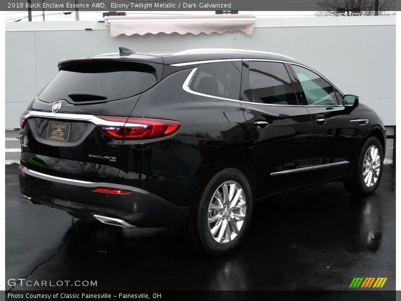 Ebony Twilight Metallic / Dark Galvanized 2018 Buick Enclave Essence AWD